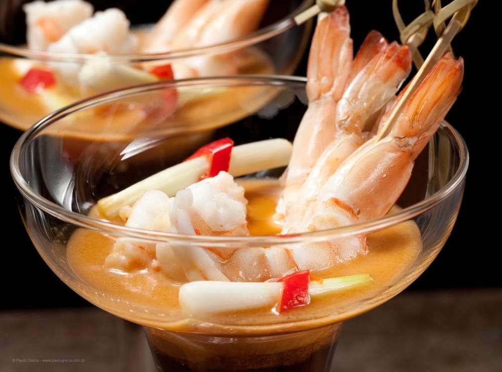 Cocktail de Camarão à Moda
