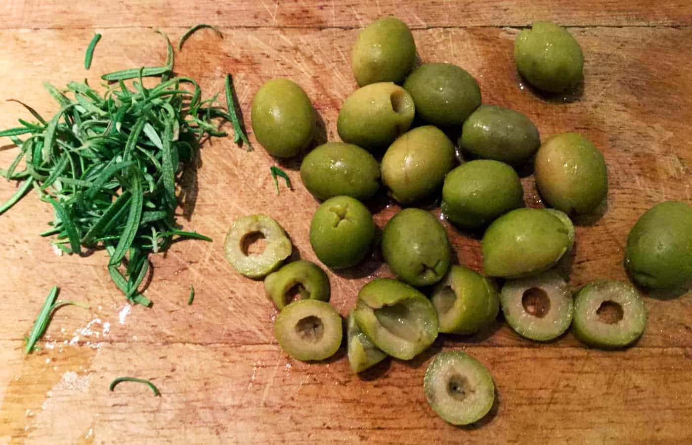 Torta Vegana - 010 - Azeitona Verde Picada