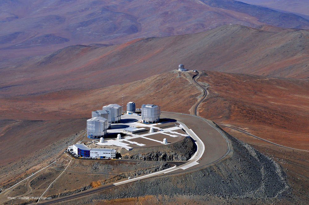 VISTA AÉREA DO OBSDERVATÓRIO PARANAL
