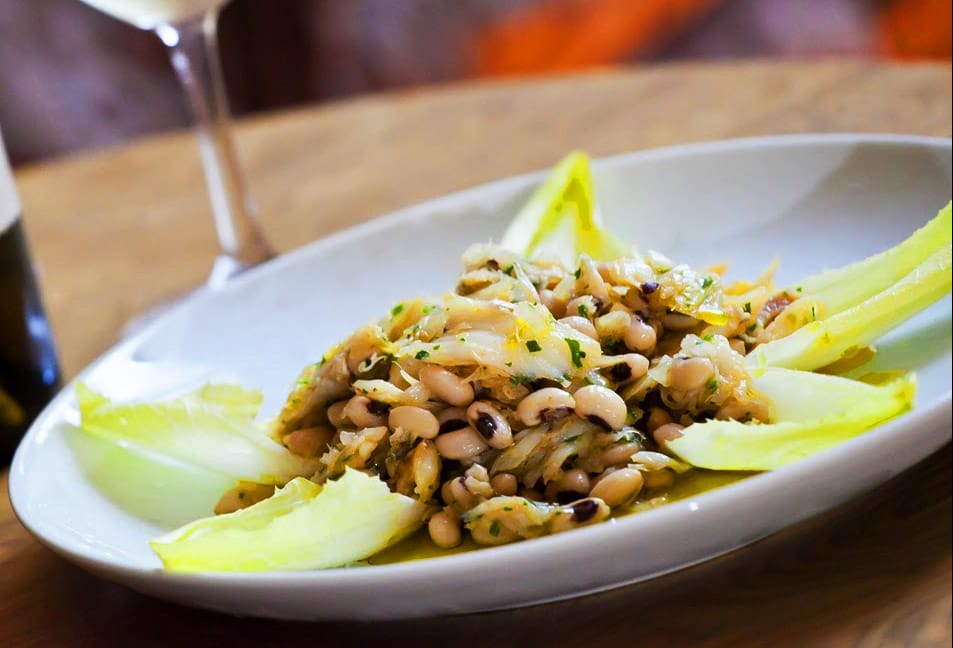 Saladinha de Feijão Fradinho e Bacalhau