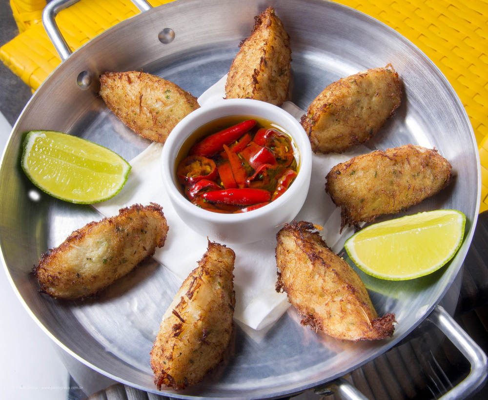 Bolinho de Bacalhau - Foto: Newton La Scaleia