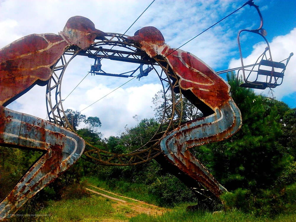 Teleférico abandonado - pitoresco