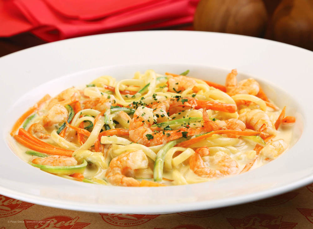 Fettuccine de Camarão